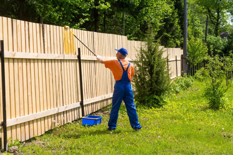 Pool Fence Painting