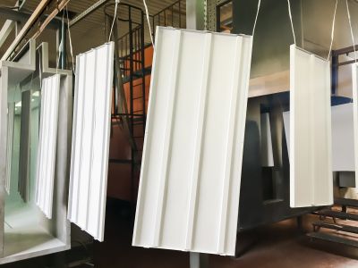 Electrostatic Metal Painting