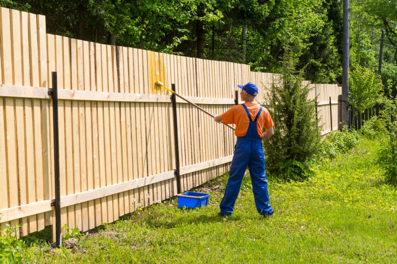 Pool Fence Painting