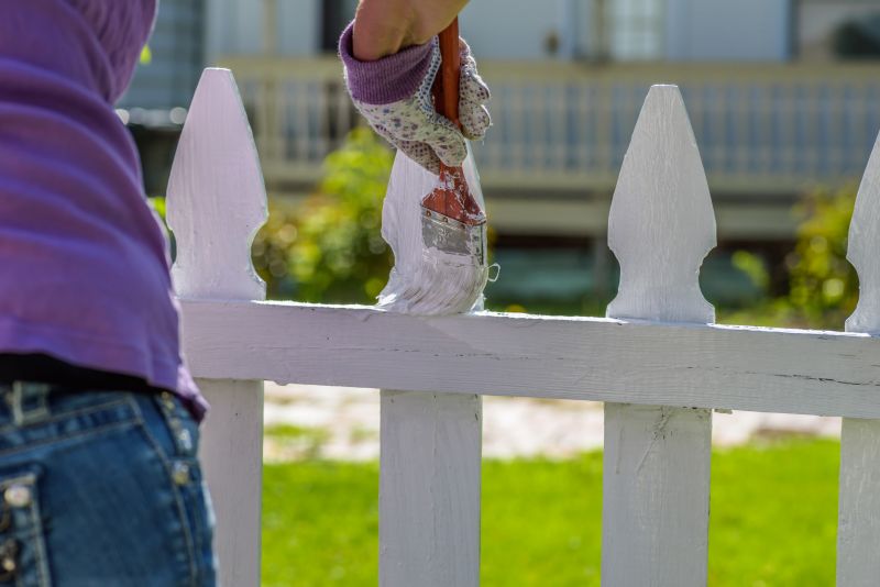 Wire Fence Painting